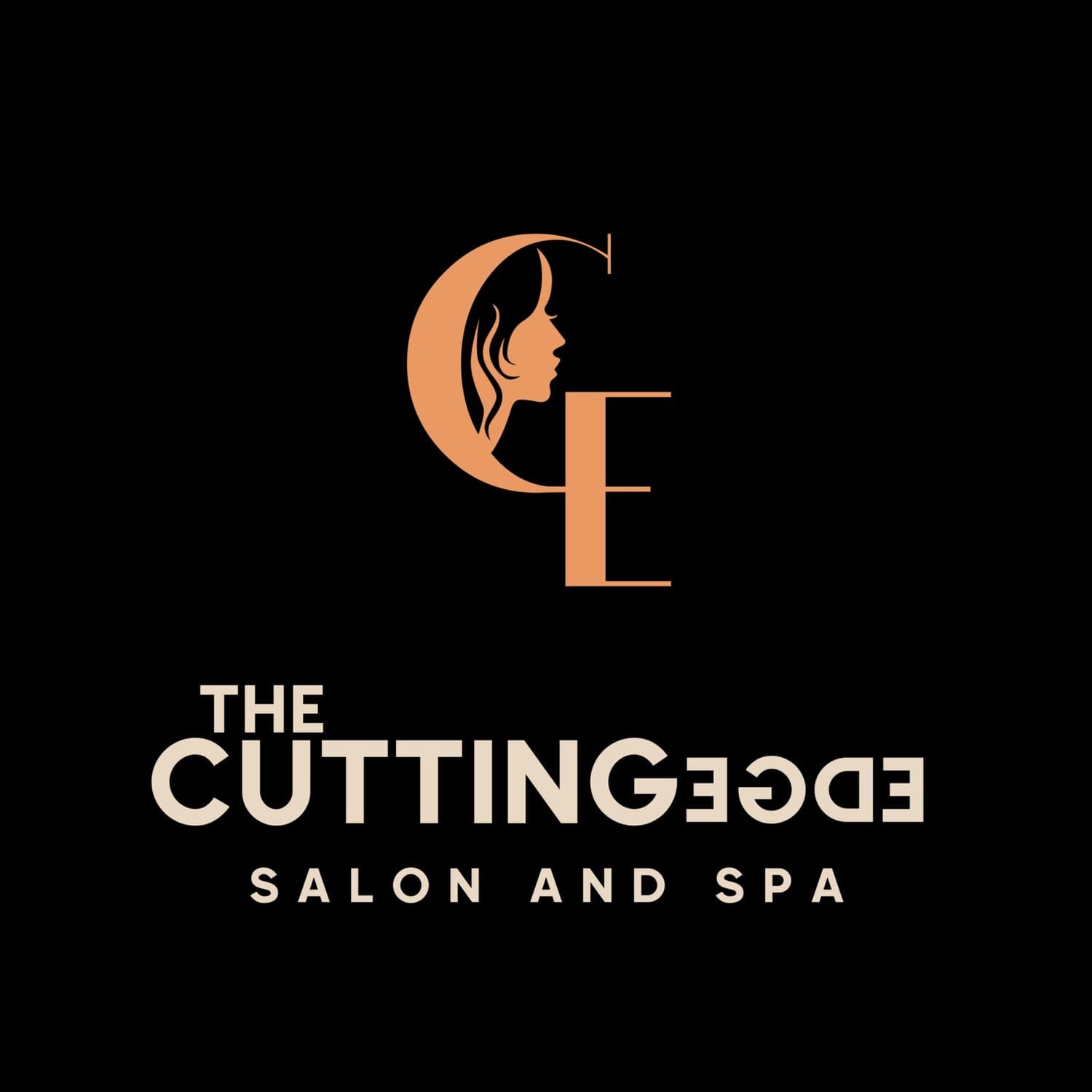 CUTTING EDGE SALON & SPA logo