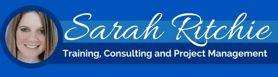 SARAH RITCHIE - WEBSITES, SOCIAL MEDIA AND MORE! logo