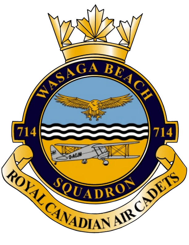 714 Wasaga Beach Air Cadet Squadron logo